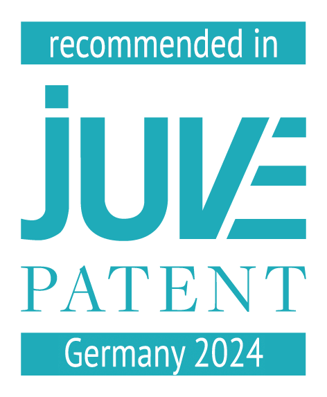 JUVE Patent recommended in 2025 Germany